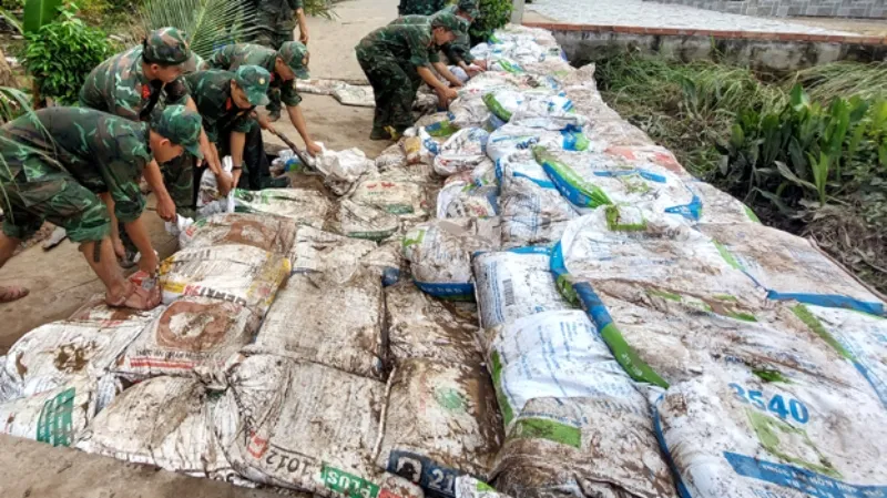 Trà Vinh: Cù lao Long Trị sạt lở nghiêm trọng 1