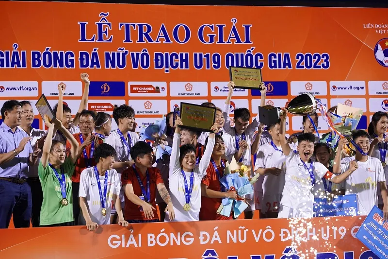 U19 nữ Quốc gia 2023 khép lại với chức vô địch thuộc về Phong Phú Hà Nam