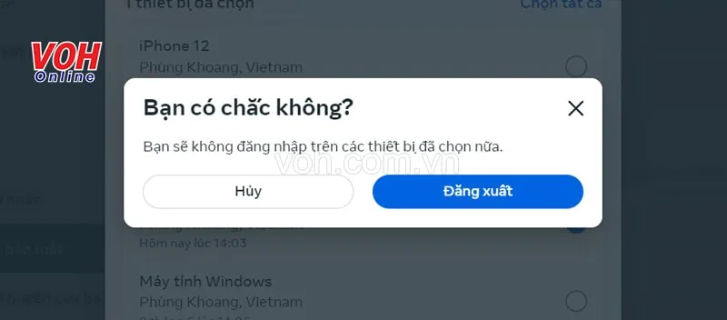 Hướng dẫn cách đăng xuất Messenger trên iPhone 19