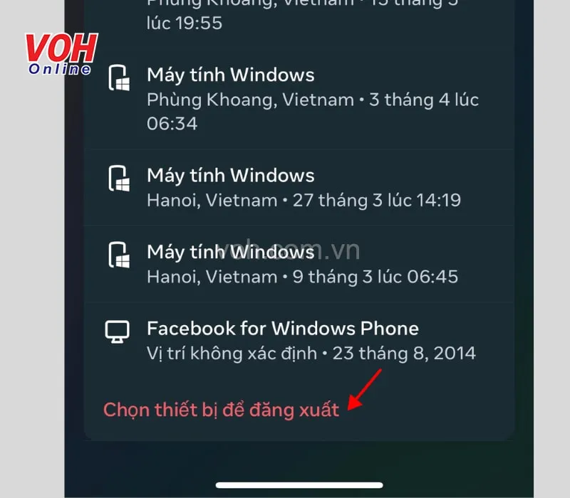 Hướng dẫn cách đăng xuất Messenger trên iPhone 7