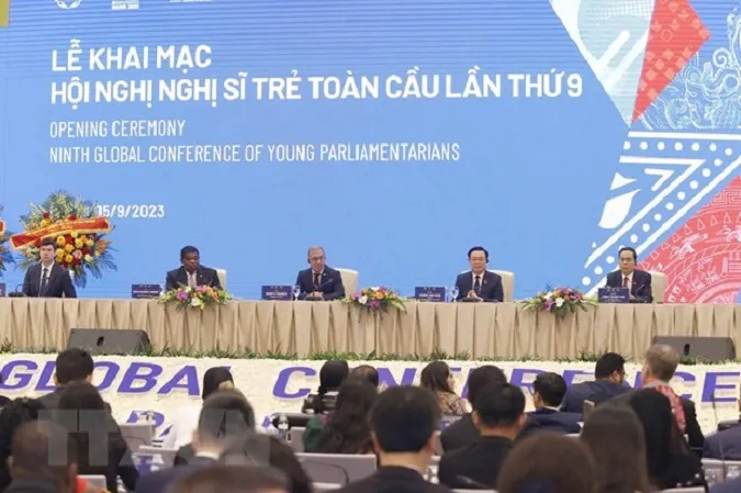 Khai mạc Hội nghị Nghị sĩ Trẻ Toàn cầu lần thứ 9 tại Hà Nội 1