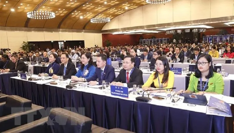 Hội nghị Nghị sỹ Trẻ Toàn cầu lần 9 bước vào ngày làm việc chính thức thứ hai 1