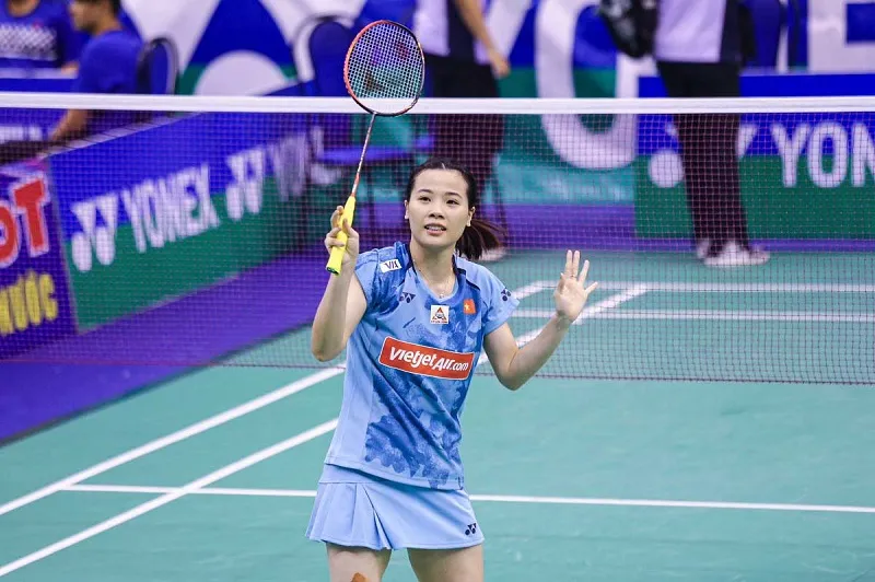 Nguyễn Thùy Linh thắng dễ thần đồng Thái Lan, thẳng tiến Bán kết Vietnam Open 2023