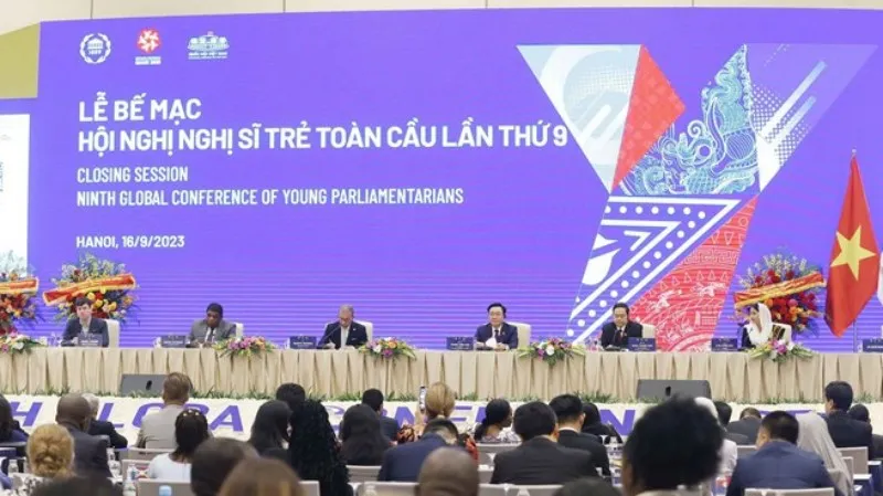 Bế mạc Hội nghị Nghị sĩ Trẻ Toàn cầu lần thứ 9 1