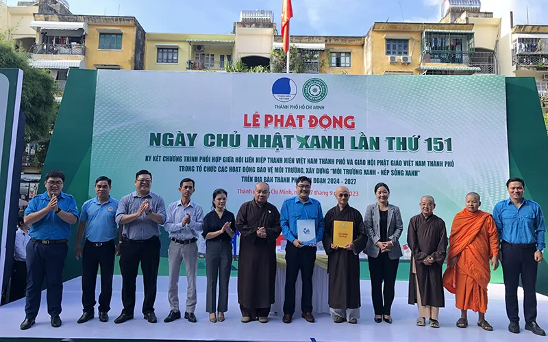 Phát động Ngày Chủ nhật xanh lần thứ 151 “Sự sống trong tay ngưng ngay xả rác” 1