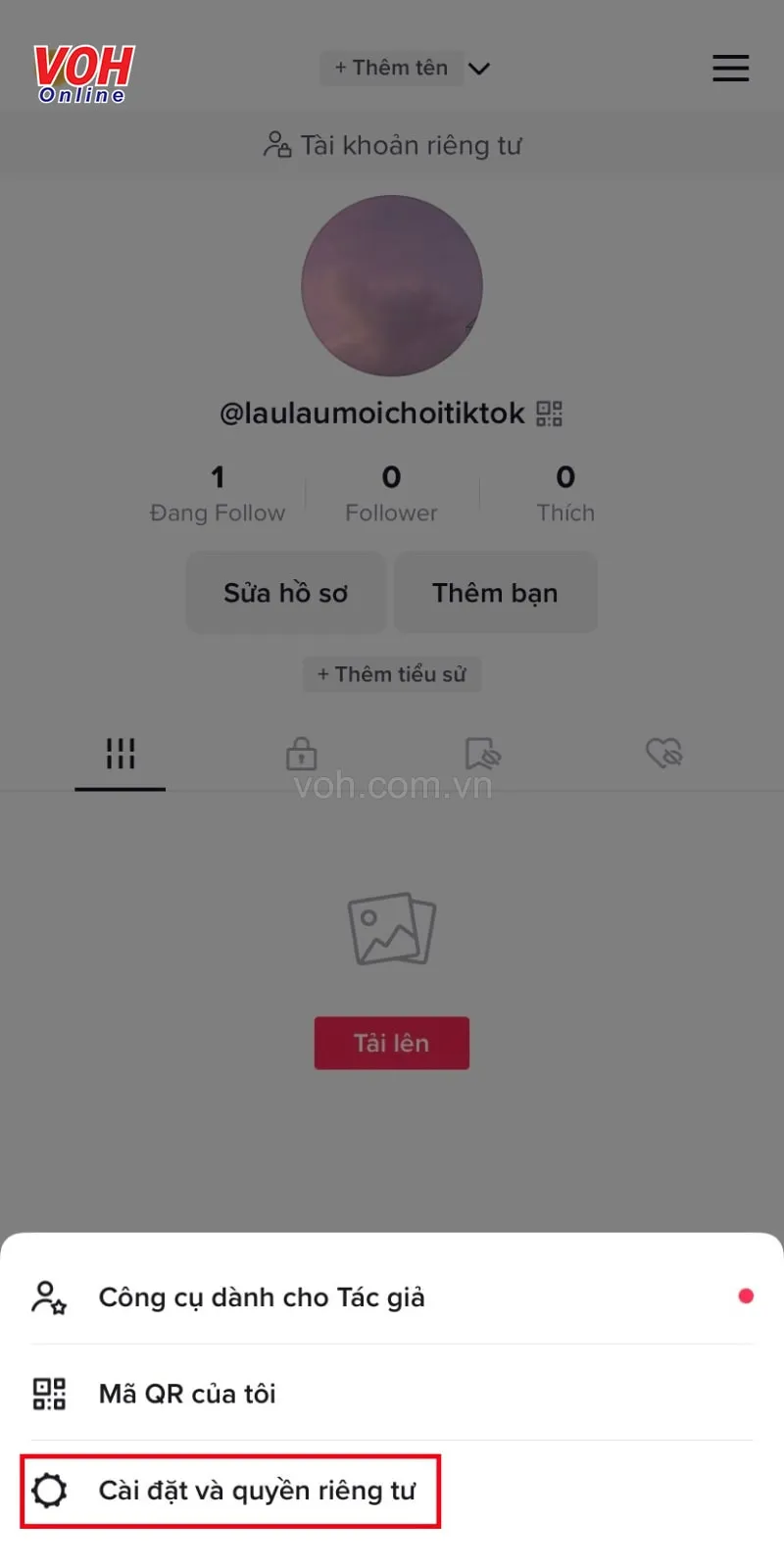 Cách xem lại video đã xem trên TikTok 9