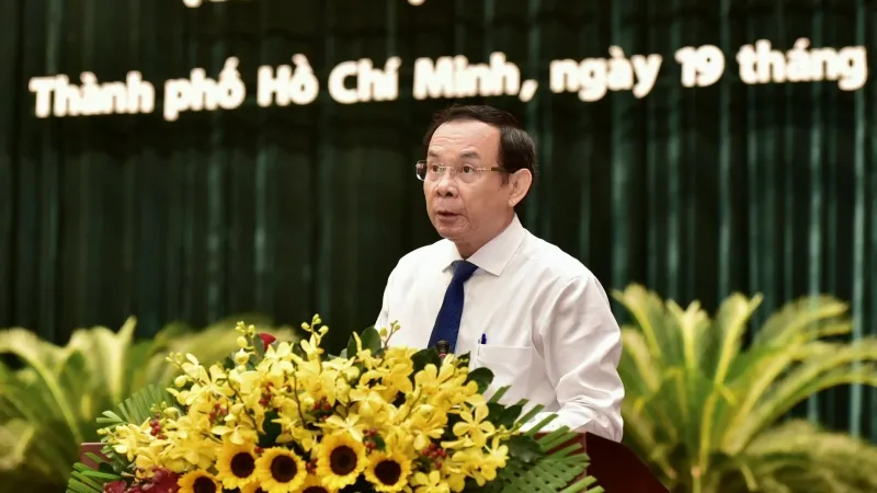 Bí thư Nguyễn Văn Nên đề nghị tăng tốc thực hiện Nghị quyết 98 1