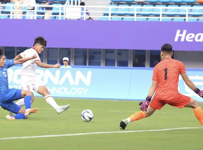TRỰC TIẾP Olympic Việt Nam 2-0 Olympic Mông Cổ (H1): Quốc Việt lập cú đúp 1