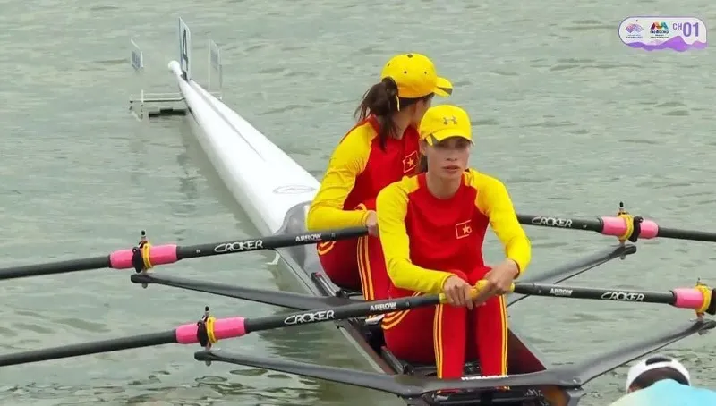 Tuyển rowing Việt Nam xuất sắc vào Bán kết và Chung kết hai nội dung tại ASIAD 19