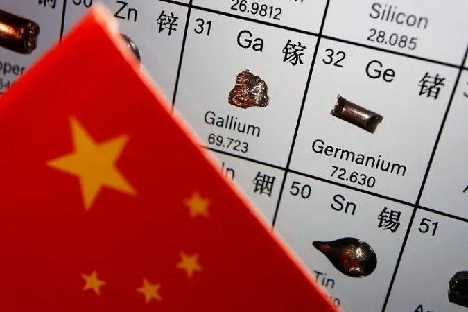 Trung Quốc ngưng xuất khẩu kim loại quý trong sản xuất chất bán dẫn 1