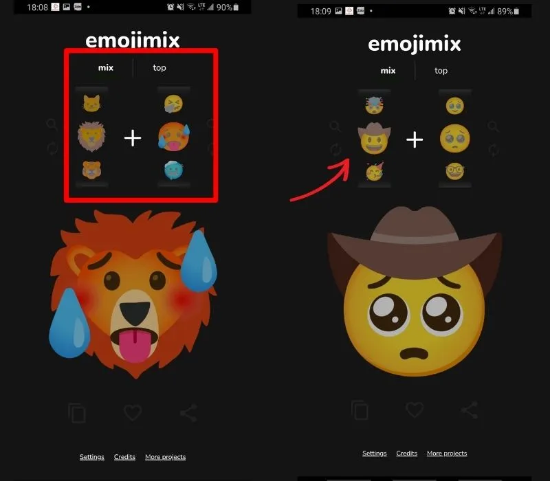 Ứng dụng Emojimix là gì? Top 4+ ứng dụng tạo biểu tượng cảm xúc miễn phí 11