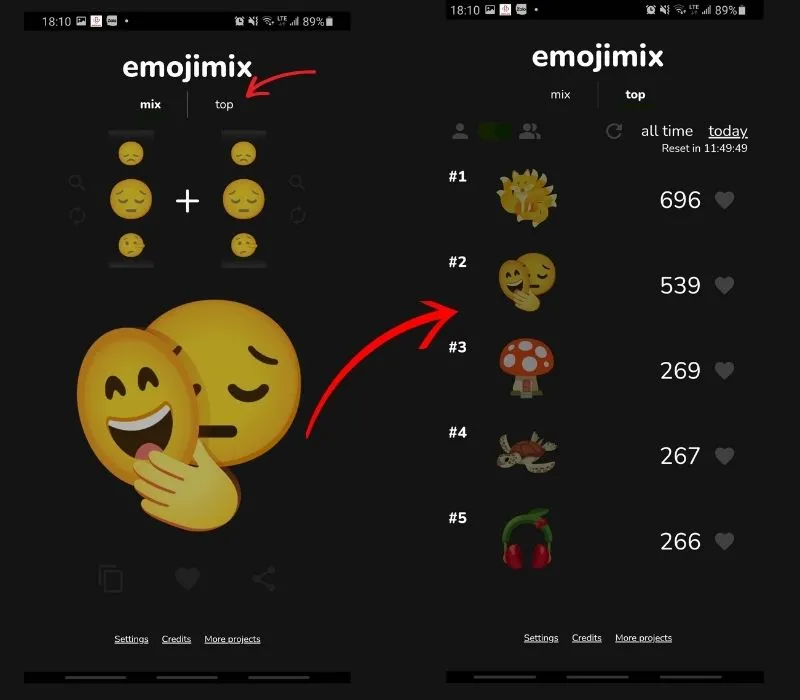 Ứng dụng Emojimix là gì? Top 4+ ứng dụng tạo biểu tượng cảm xúc miễn phí 12