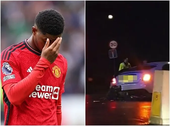 Marcus Rashford lên tiếng sau tai nạn giao thông - Ảnh: Internet