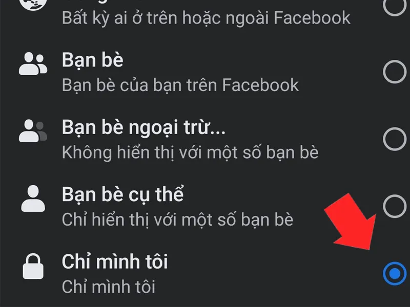 Cách ẩn bạn bè trên Facebook 2023 với điện thoại và máy tính 6