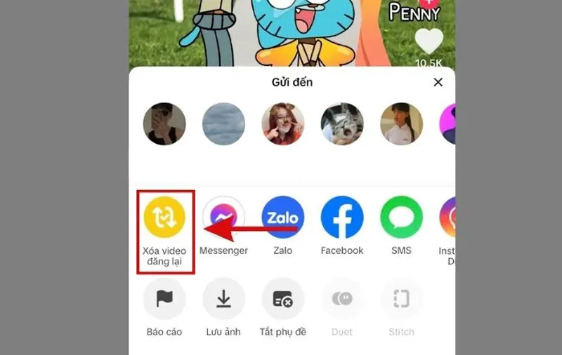 Cách xóa video trên TikTok 11