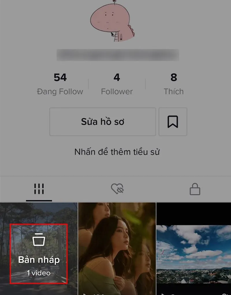 Cách xóa video trên TikTok 16