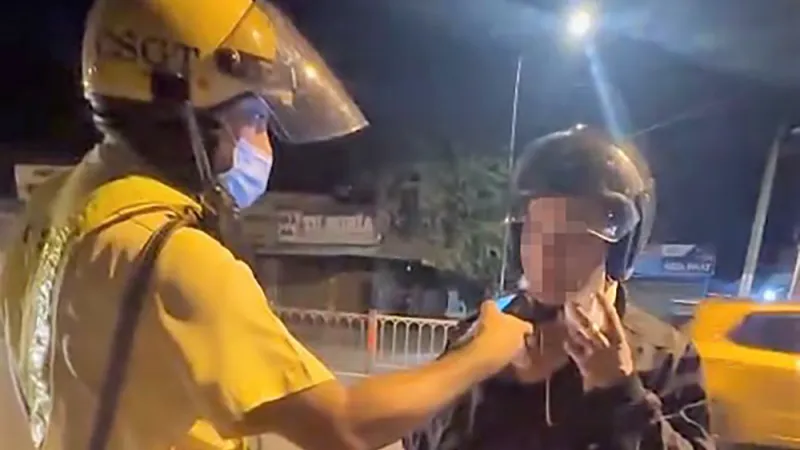 TPHCM: Phó Chi cục Thi hành án dân sự vi phạm nồng độ cồn 1