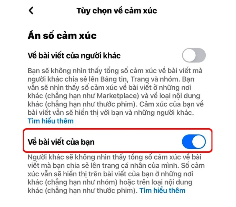 Cách ẩn lượt like trên Facebook - Hướng dẫn chi tiết 10