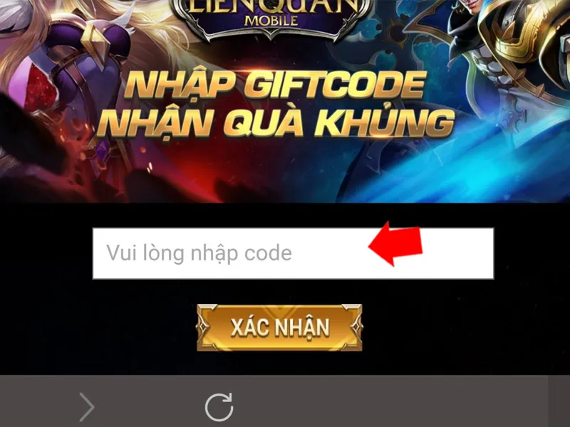 Cách nhập code, Giftcode Liên Quân Free 2023 mới nhất 5