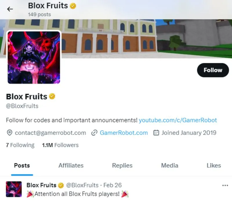 Code blox fruit x2 exp mới nhất tháng 10/2023: Cách nhập code Blox Fruit 5