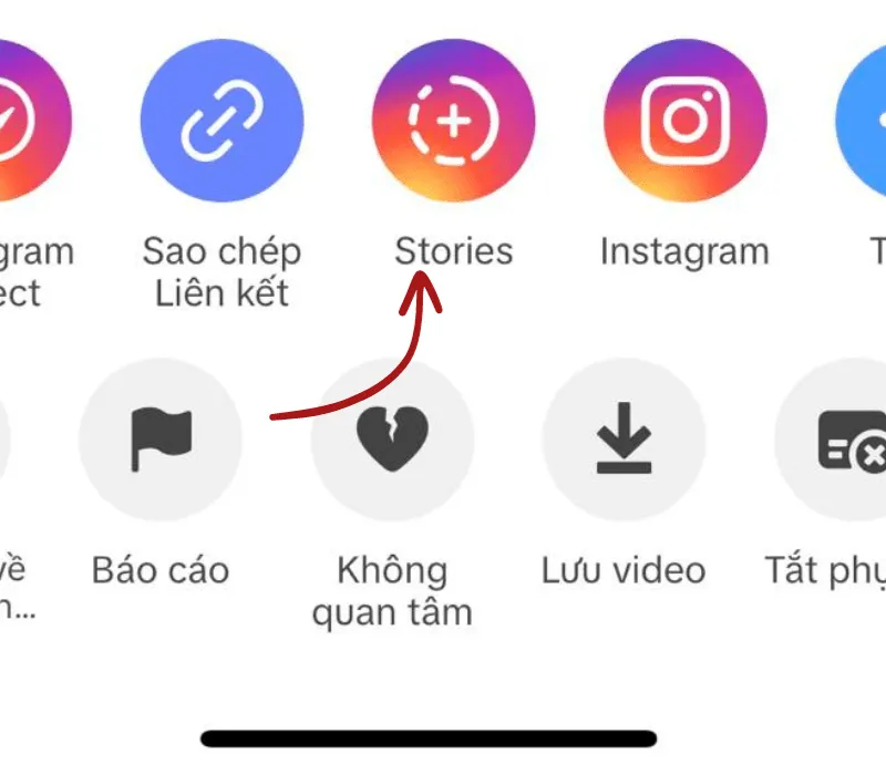 Cách chia sẻ video TikTok lên story Facebook 2023 dễ nhất 6