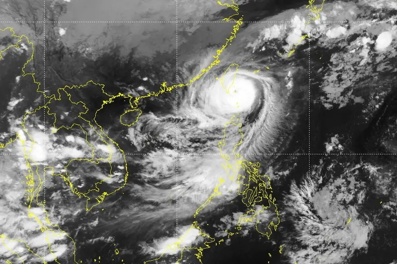 Tối 4/10, bão Koinu di chuyển hướng về vùng biển tỉnh Quảng Đông (Trung Quốc) 1