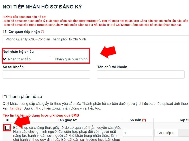 Cách làm hộ chiếu online 2023 đơn giản và nhanh chóng 10