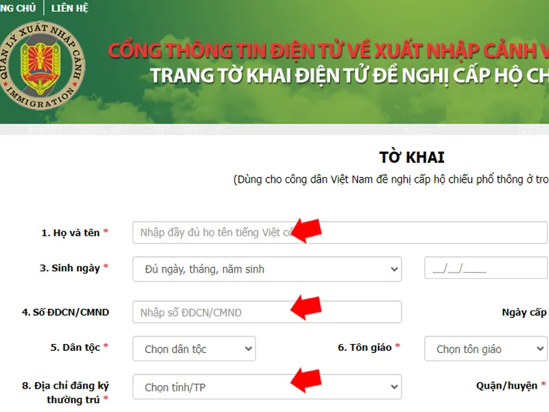 Cách làm hộ chiếu online 2023 đơn giản và nhanh chóng 13