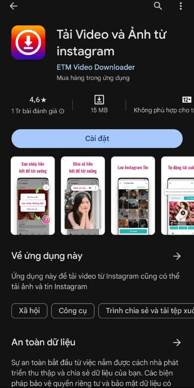 Hướng dẫn cách tải story trên instagram đơn giản, tiện lợi 2