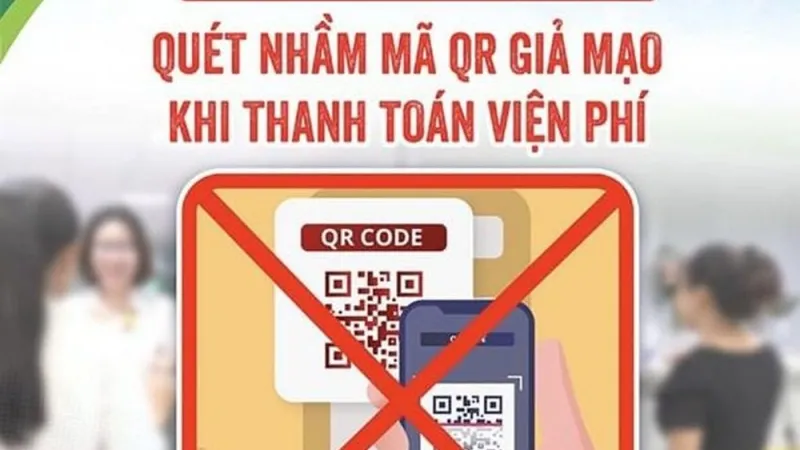 Nguy cơ mất tiền do quét mã QR giả mạo tại quầy thanh toán 1