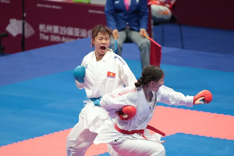 ASIAD 19: Tuyển karate mang về tấm HCV thứ 3 cho thể thao Việt Nam