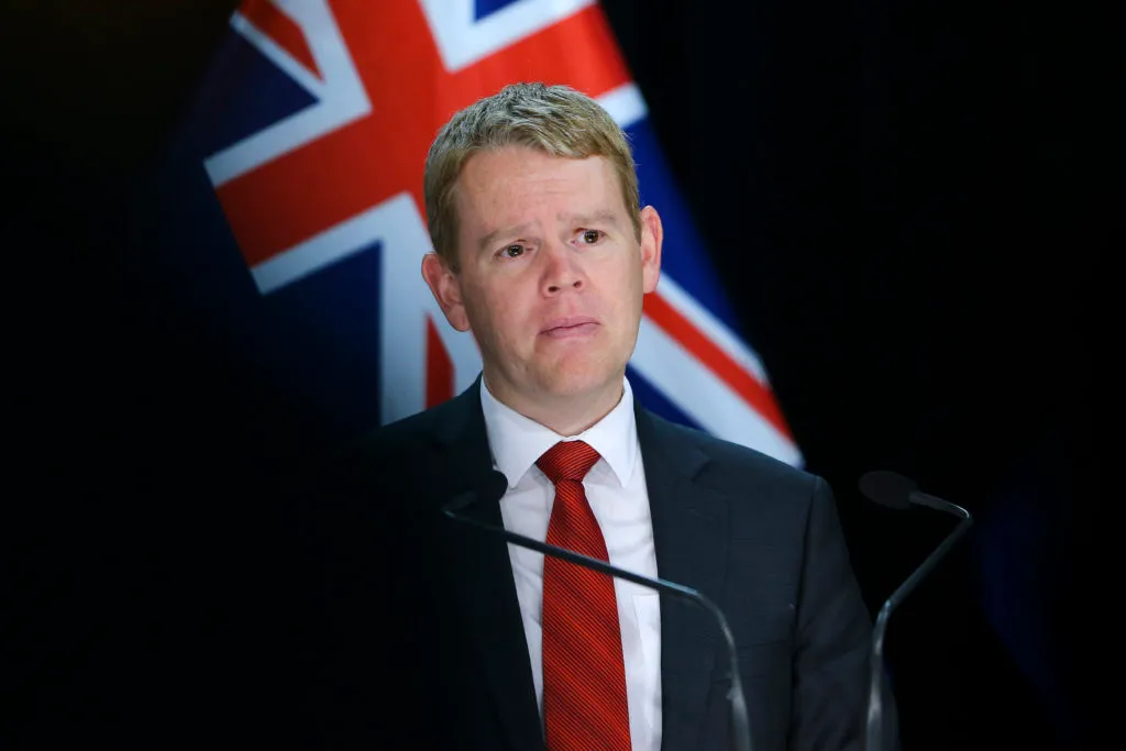 Thủ tướng New Zealand Chris Hipkins - Ảnh: PBS