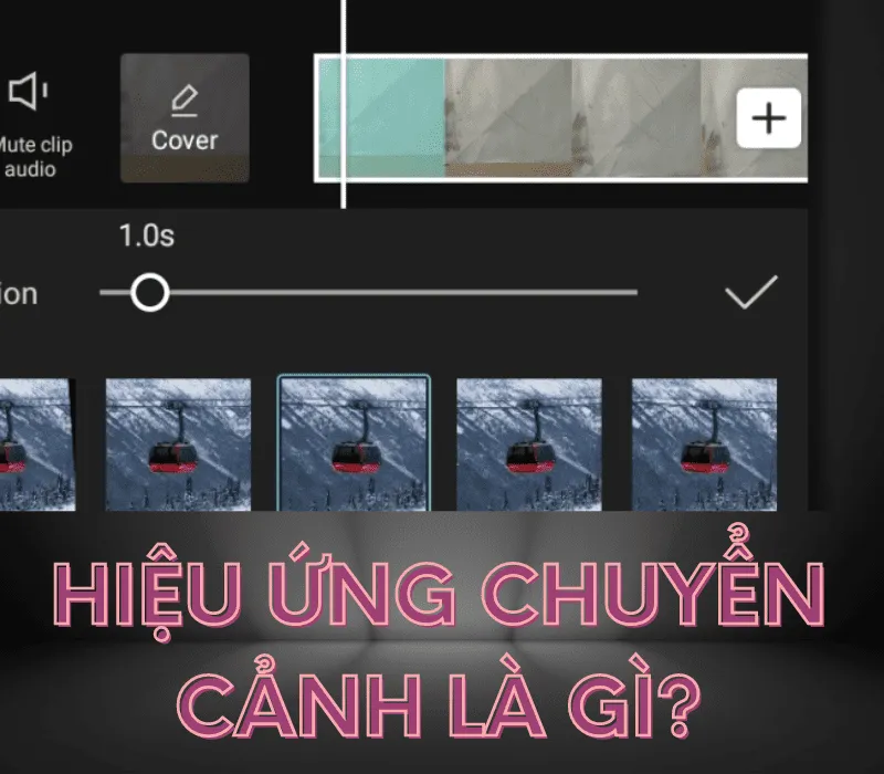 Cách làm hiệu ứng chuyển cảnh trong Capcut 1