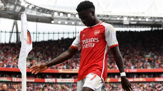 Arsenal muốn Saka được nghỉ ngơi - Ảnh: Internet