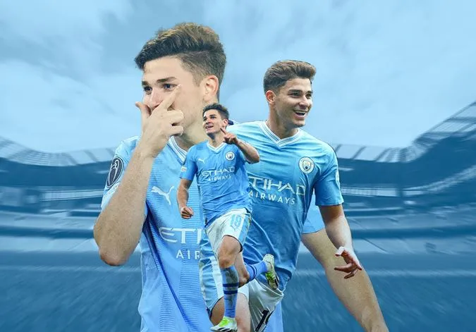 Alvarez đang thăng hoa tại Man City - Ảnh: Internet