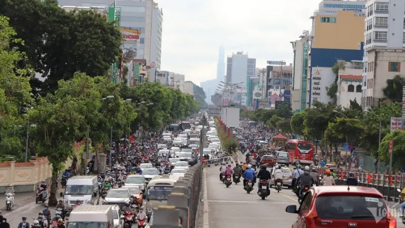 TPHCM: Đề xuất nhiều phương án để giảm ùn tắc giao thông quanh sân bay 1