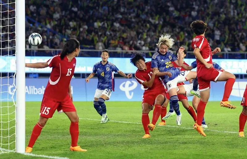 ASIAD 19: Tuyển Nhật Bản bảo vệ thành công HCV bóng đá nữ trong 6 phút