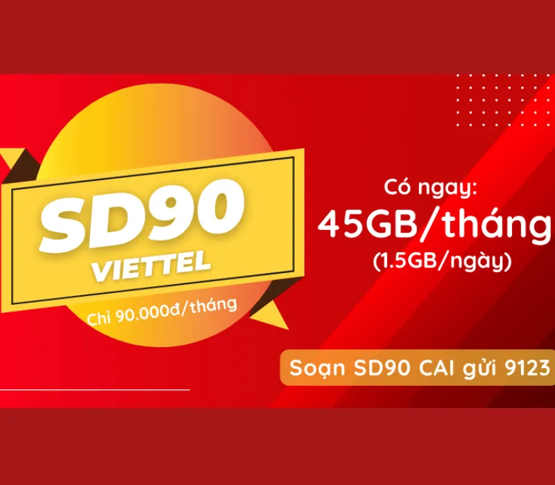 Gói cước và cách đăng ký 4G Viettel mới nhất 5