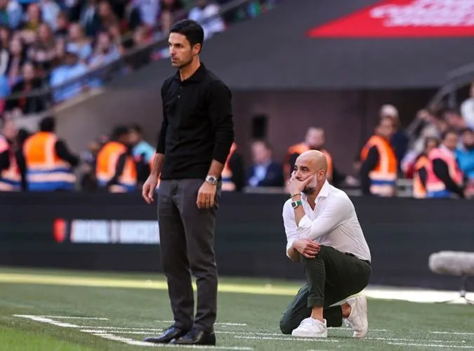 Pep Guardiola: "Tôi ăn mặc đẹp hơn, thanh lịch hơn Arteta!" 1