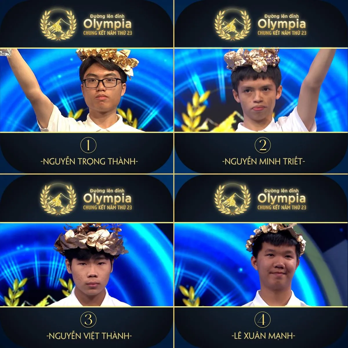 Nam sinh Thanh Hóa đăng quang Đường lên đỉnh Olympia 2023 1