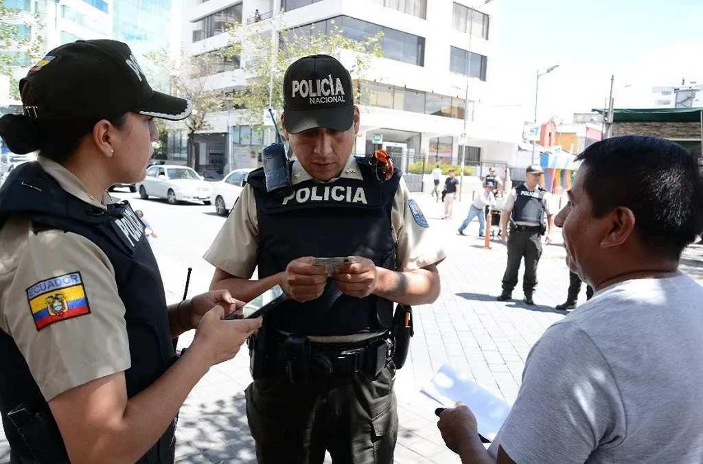 Cảnh sát Ecuador - Ảnh: Interpol