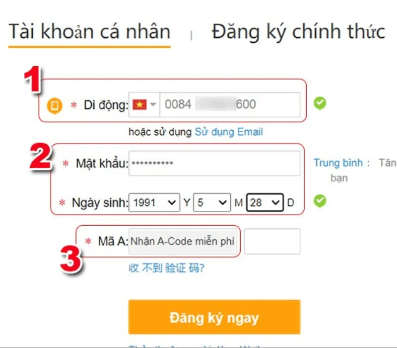 Chia sẻ cách đăng ký Weibo cho người mới 9