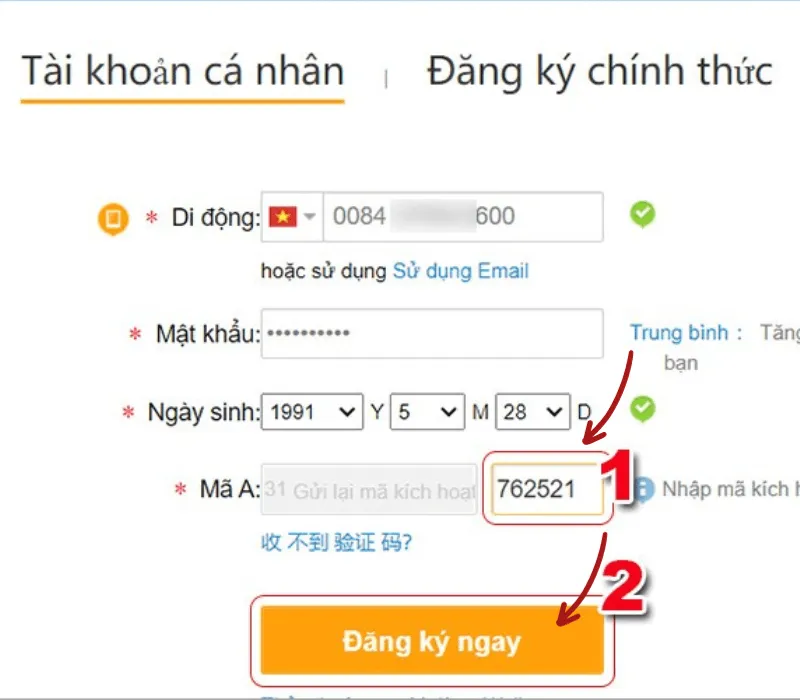 Chia sẻ cách đăng ký Weibo cho người mới 8