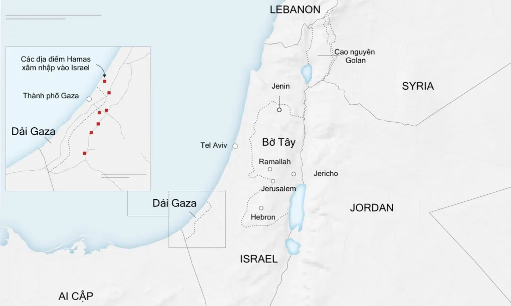 Israel triển khai 300.000 lính, tấn công toàn diện vào Dải Gaza