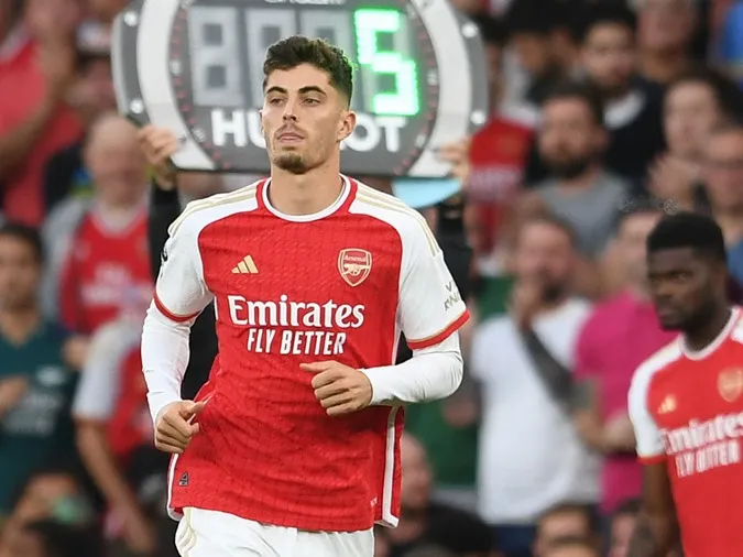 Ian Wright cho rằng Arteta nên tin tưởng Kai Havertz nhiều hơn - Ảnh: Internet