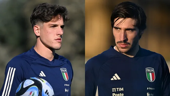 Nicolo Zaniolo và Sandro Tonali đang bị điều tra. Ảnh: Internet