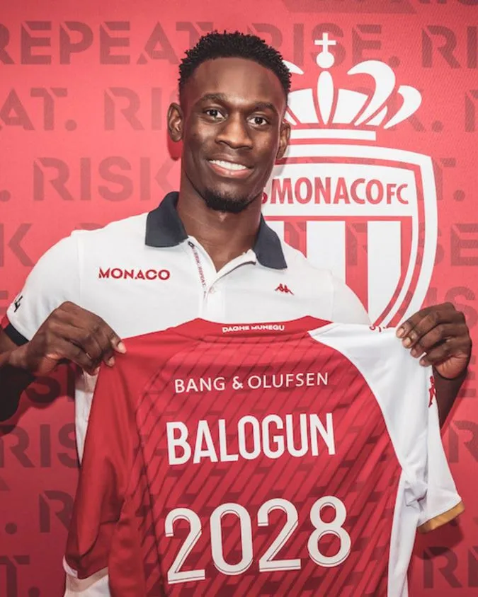 Balogun đang chơi ổn định tại AS Monaco - Ảnh: Internet