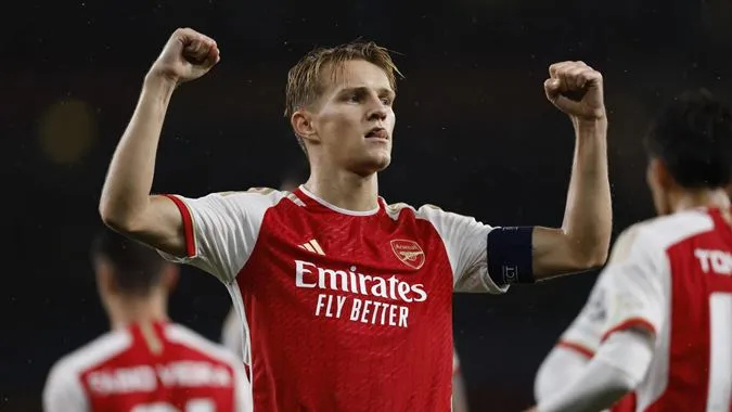 Odegaard có nhiều thăng tiến tại Arsenal - Ảnh: Internet