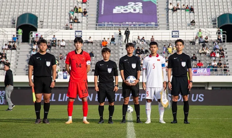 U18 Việt Nam thua chủ nhà U18 Hàn Quốc, xếp cuối tại Seoul Cup 2023