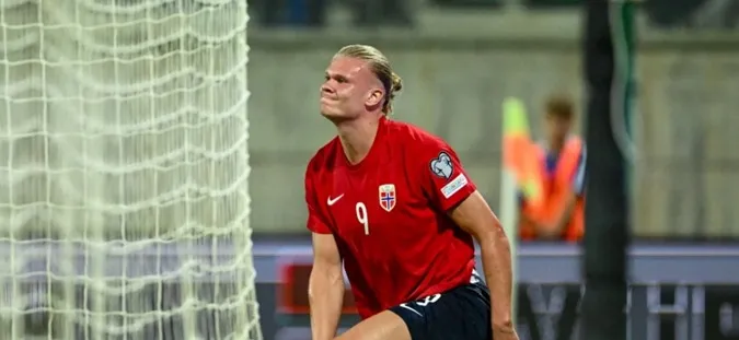 Erling Haaland có nguy cơ không được tham dự VCK EURO 2024 - Ảnh: Internet